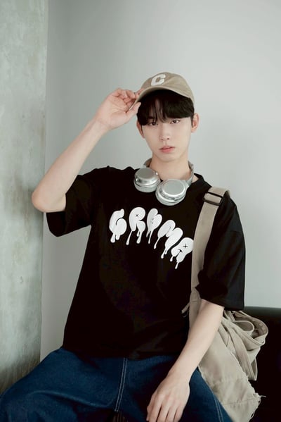 【現貨】CROMA潑漆流體發泡短T4