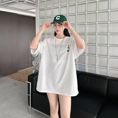 【現貨】韓國酒印花短T5