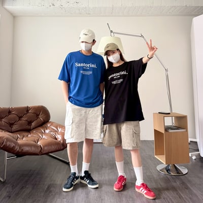 【現貨】Santorini短T4