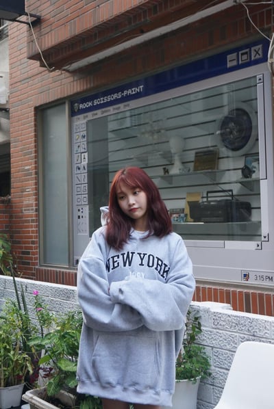 【全色少量現貨】 199X刺繡紐約重磅帽T5