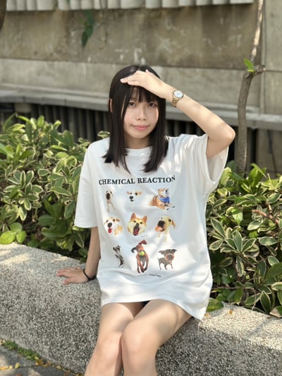 【超Q現貨】狗狗圖鑑印花短T2