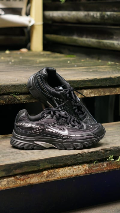 【現貨】NIKE INITIATOR 黑灰銀 黑銀 復古休閒鞋 男鞋｜IB4595-0013