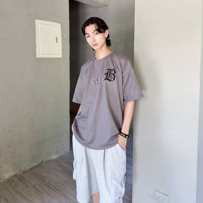 【現貨】The Bad News Gimes刺繡哥德字短T5