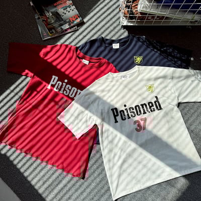 【現貨】Poisoned 37剝落感印花短T10