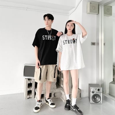 【現貨】STREET刺繡小熊短T3