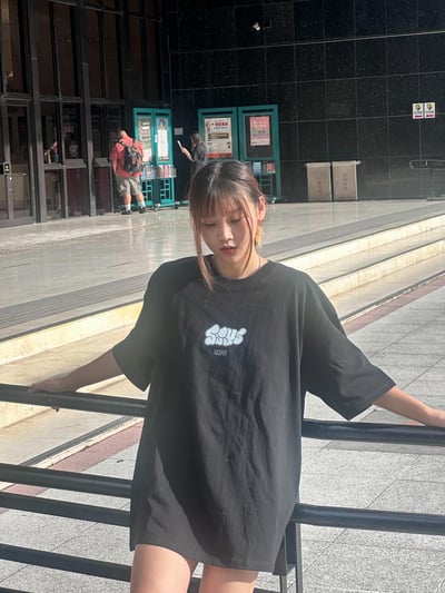 【現貨】胖胖手指英文短T12