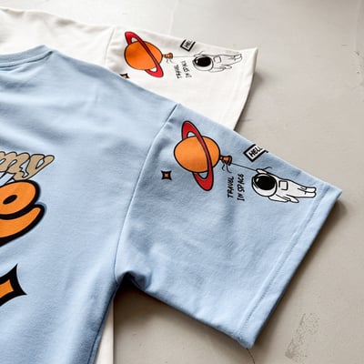 【現貨】Space 太空貓印花短T19