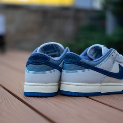 【新款!!】Nike Dunk Low Retro SE "Blue Void" 米藍縫線 編織 渲染 白藍 ｜IB6752-1016