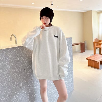 【現貨】SNOW雪人插畫感大學T4