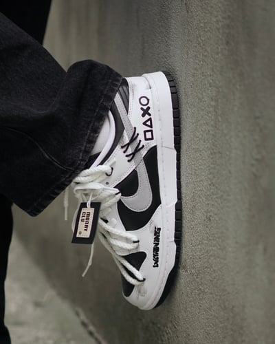 【訂製款】Nike Dunk Low 黑白解構玩家3
