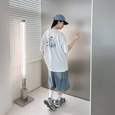 【現貨】MISTY WORLD狗狗&熊印花短T5