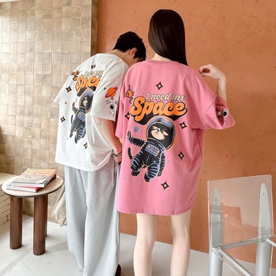 【現貨】Space 太空貓印花短T7