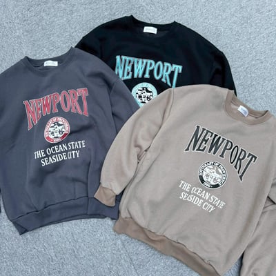 【現貨】NEWPORT 英字大學T7