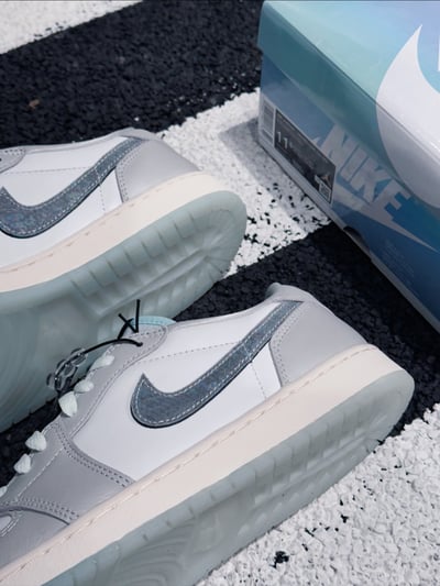 【現貨】NIKE AJ1 Low OG Lunar New Year 灰白綠蛇年限定｜HF3207-1004