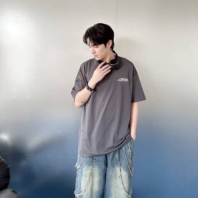 【SORONA® 涼感現貨】CHOIZE視覺錯位印花短T7