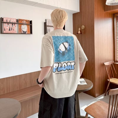 【SORONA® 涼感現貨】PLOAT熊貓潛水印花短T3