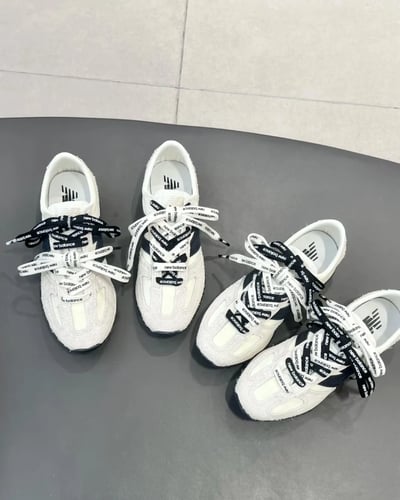 【張員瑛同款!新品】New Balance NB 471 海鹽奶油 白黑 復古休閒鞋｜U471AM1