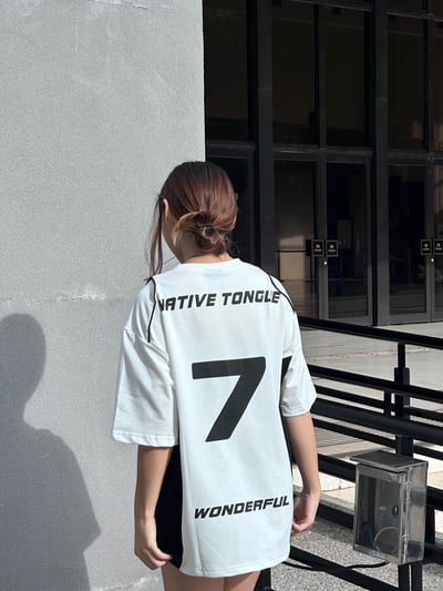 【現貨】NATIVE TONGUE賽車風7號短T10