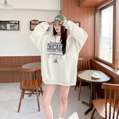 【現貨】CHICAGO印花大學T7