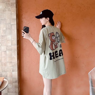 【現貨】HEAT 電扇小熊短T12