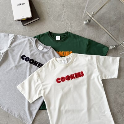 【現貨】COOKIES毛巾繡短T6