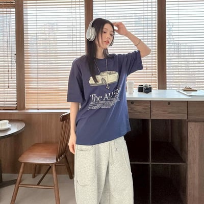 【現貨】The ALD 964復古跑車印花短T8