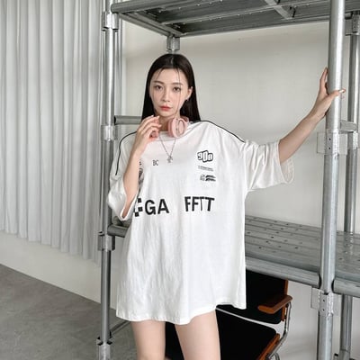 【現貨】立體車邊賽車風短T11