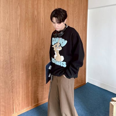 【現貨】BUNNY MOMENTS發泡兔子大學T9