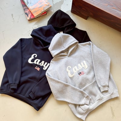 【現貨】Easy美國旗刺繡帽T15