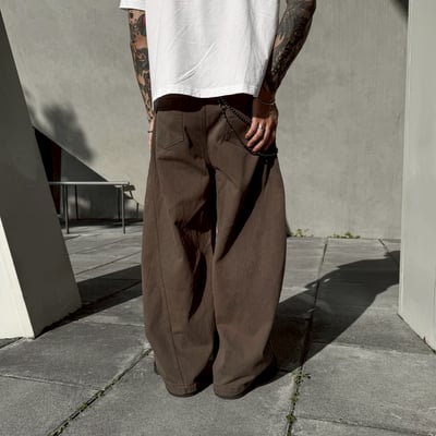 【現貨】百搭彎刀落地褲3