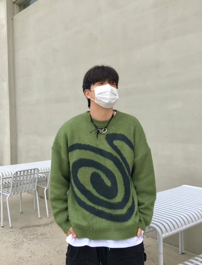 【質感單品】漩渦重磅毛衣8