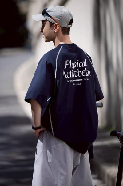 【SORONA® 涼感現貨】Physical Acitvebekn印花短T5