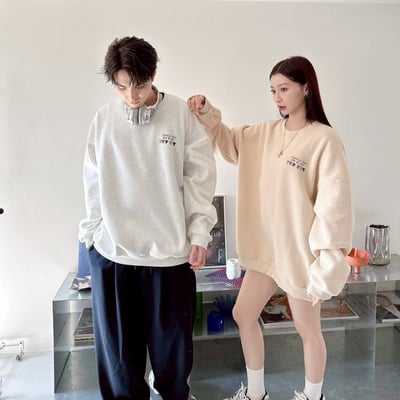 【現貨】CROSS DREAMS 愛心排列印花大學T4