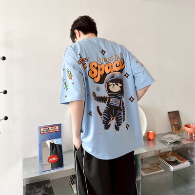 【現貨】Space 太空貓印花短T2