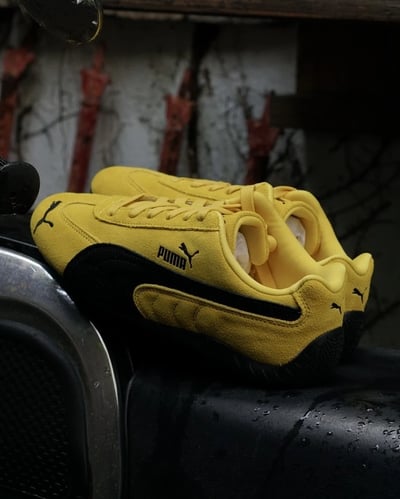 【熱門爆款🔥現貨】PUMA SPEEDCAT OG 大黃蜂 黑黃 復古賽車鞋｜ 398846-193