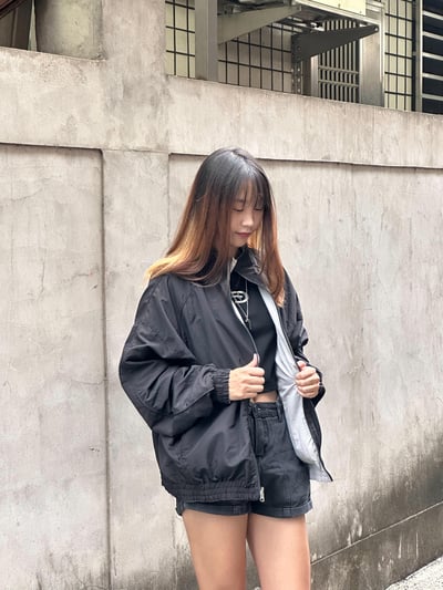 【街頭潮流新品】現代科技感雙面穿防風外套4