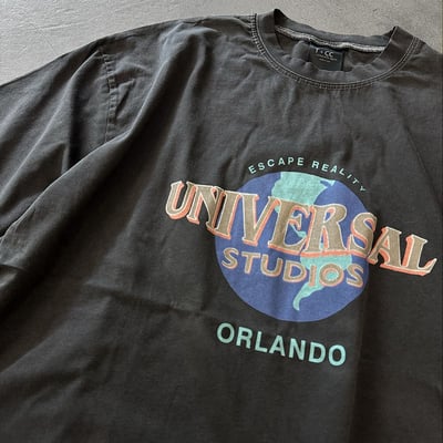 【現貨】個性街頭重磅英文短T質感水洗地球寬版短T7