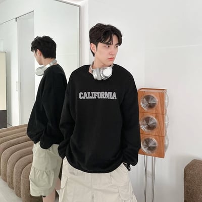 【現貨】California毛巾繡大學T5