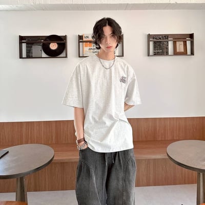 【現貨】CAT STRETCH貓咪伸展塗鴉感印花短T8