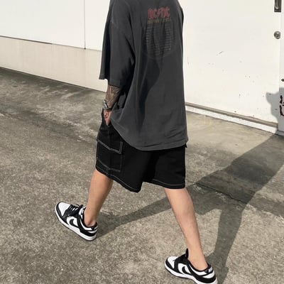 【現貨】 反車線工裝短褲1