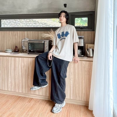 【現貨】Together 毛巾刺繡小熊短T8