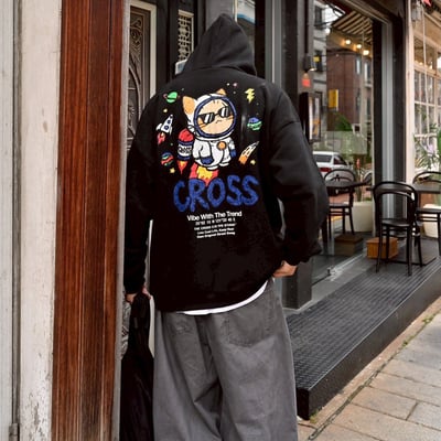 【現貨】CROSS 太空貓塗鴉感印花帽T3