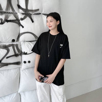 【四色同步隊服首選】手繪塗鴉印花短T2