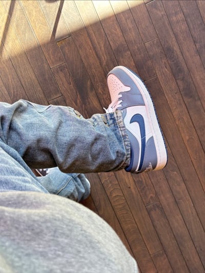 【現貨】Air Jordan 1 Low "Ashen Slate" 岩灰藍 迷霧藍｜553558-4142