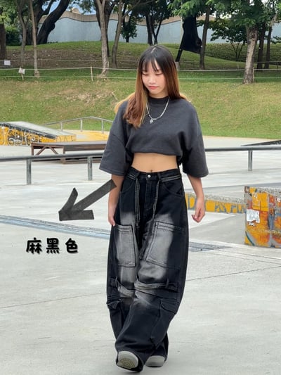 【粉絲限定!秋冬開場最狠套裝】街頭解構超殺套裝7