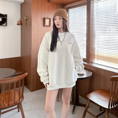 【現貨】日文零食刺繡印花大學T14