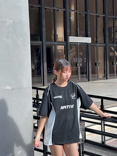 【現貨】NATIVE TONGUE賽車風7號短T6