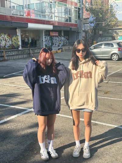 【現貨】BEHN刺繡刷毛帽T3