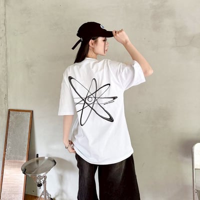 【現貨】concept design刺繡行星圖形短T8