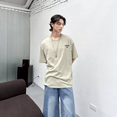 【現貨】CURIOUS貓咪印花短T5